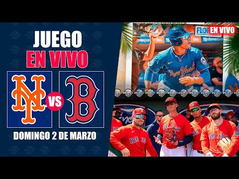 EN VIVO: NEW YORK METS vs BOSTON RED SOX - SPRING TRAINING 2025 - MLB LIVE