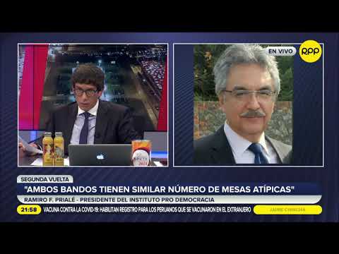 Ramiro Prialé: “Nuestro cometido no es demostrar si hubo fraude o no”
