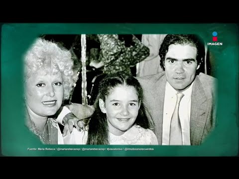 María Rebeca habla de la separación de sus papás, Irma Lozano y Pepe Alonso...