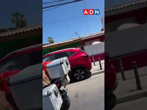 Peligrosa acción de conductor en Antofagasta