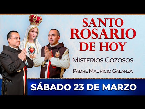 Santo Rosario de Hoy | Sábado 23 de Marzo - Misterios Gozosos #rosario #santorosario