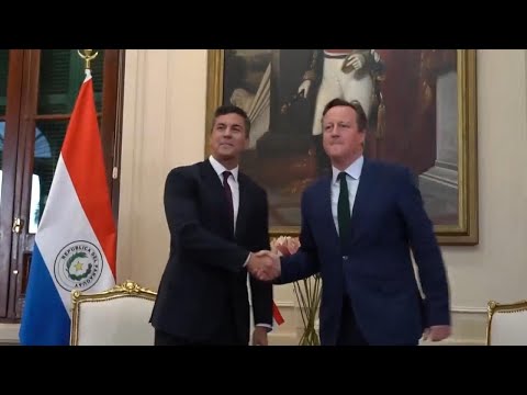 UK Foreign Secretary David Cameron seeks trade partner on Paraguay visit