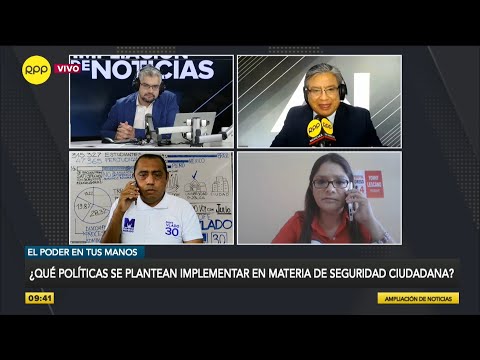 Debate de candidatos: Jessica Pereyra (Acción Popular) y Vlado Castañeda (Partido Morado)