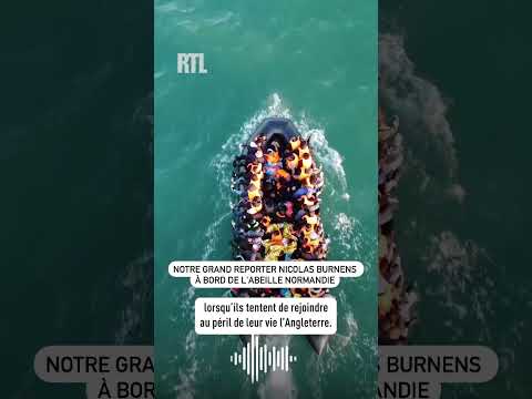 Notre grand reporter Nicolas Burnens est monté à bord de l'Abeille Normandie pour RTL