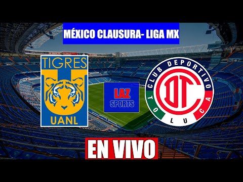 TIGRES VS TOLUCA EN VIVO | LIGA MX ESTADIO UNIVERSITARIO JORNADA 14 | 16-04-2022