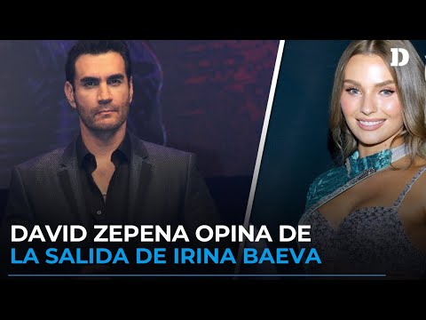 David Zepeda reacciona a la salida de Irina Baeva de Aventurera: ¿Qué dijo? | El Diario