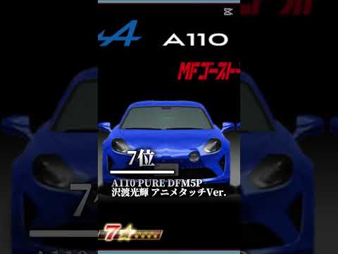 【ドリスピ】個人的に好きなMF GHOST(ゴースト)の車ランキング#ドリスピ #mfghost #ランキング