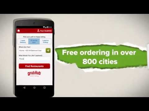 grubhub food delivery takeout