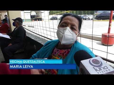 Al menos 3 mil personas inscritas para vacunarse en Quetzaltenango