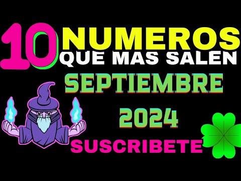 Numeros Que Más Salen en Septiembre en las Loterias 2024