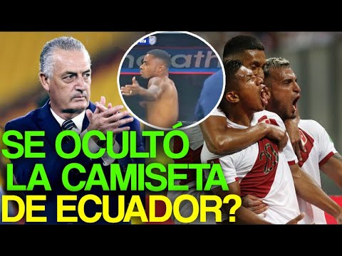 GUSTAVO ALFARO CULPA A UTILERO DE PERÚ POR GOL DE CABEZA DE EDISON FLORES CONTRA ECUADOR