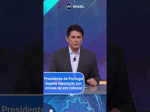 Presidente de Portugal reconhece culpa por escravidão e crimes coloniais | SBT Brasil (24/04/24)