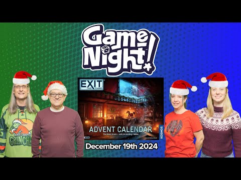 GameNight! 24 Days of Christmas Day 19 - Exit: The Game Advent Calendar The Silent Storm