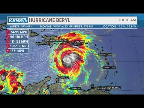 Will Hurricane Beryl make its way into Gulf of Mexico?
