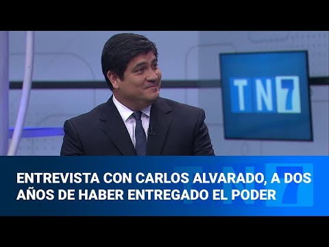 Entrevista con Carlos Alvarado, a dos años de haber entregado el poder