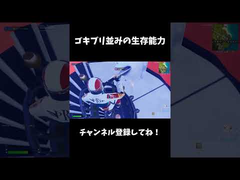 ゴキブリ並みの生存能力【フォートナイト/FORTNITE】