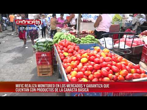 Mercados con buenos precios y tramos abastecidos en Nicaragua