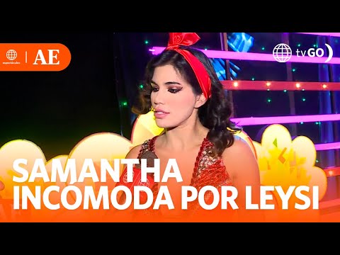Samantha Batallanos se incómoda con las declaraciones de Leysi Suárez | América Espectáculos (HOY)