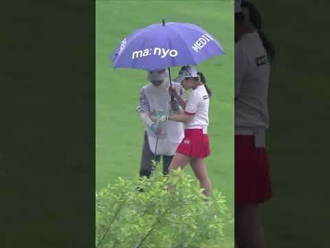 분명 잘 맞았는데.. 머리가 하얘진 박현경