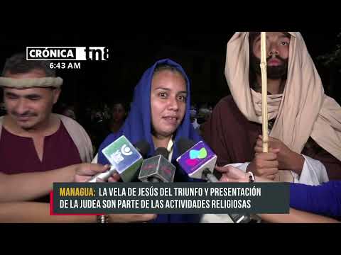 Tipitapa inicia actividades religiosas de la Semana Santa - Nicaragua