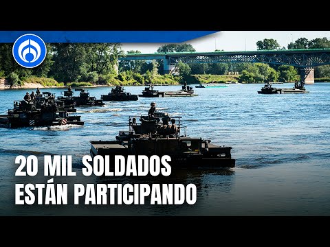 La OTAN realiza maniobras militares en Polonia