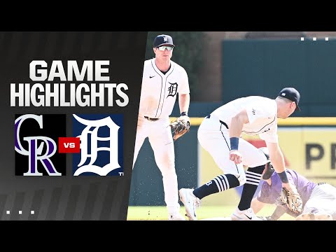 Rockies vs. Tigers Game Highlights (9/12/24) | MLB Highlights