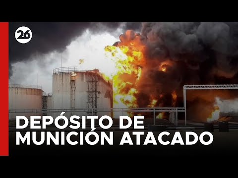 Rusia atacó depósitos de municiones ucranianos