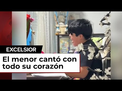 Menor se viraliza cantando Así no te amará jamás de Amanda Miguel mientras hace la tarea