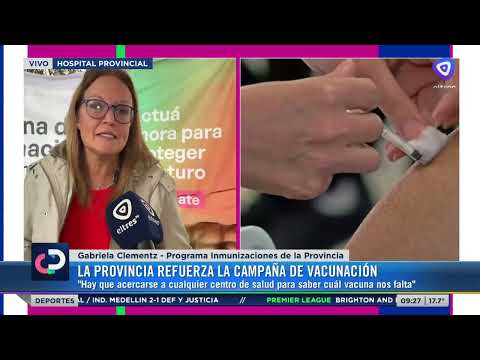 La provincia refuerza la campaña de vacunación