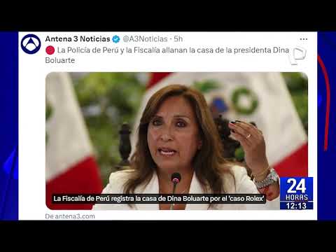 Dina Boluarte: así informa la prensa extranjera sobre el allanamiento al domicilio de la presidenta