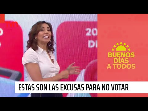 Carmen Gloria Arroyo explica las excusas para no votar | Chile Elige 2023