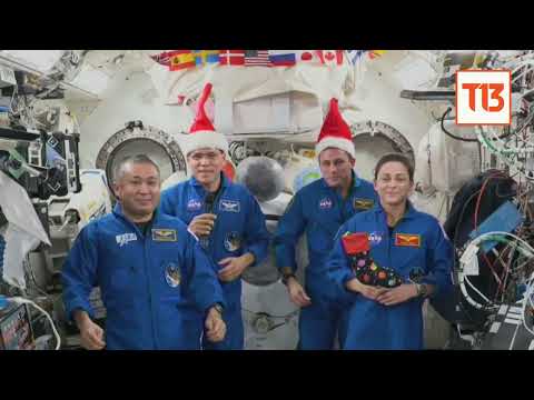 NASA envía saludo navideño desde el espacio