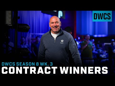 Dana White Announces UFC Contract Winners | DWCS - Season 8, Week 3