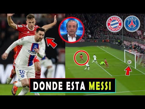 DONDE ESTA MESSI? ASI REACCIONA PRENSA FRANCESA a PSG vs BAYERN MUNICH 2-0 en UCL