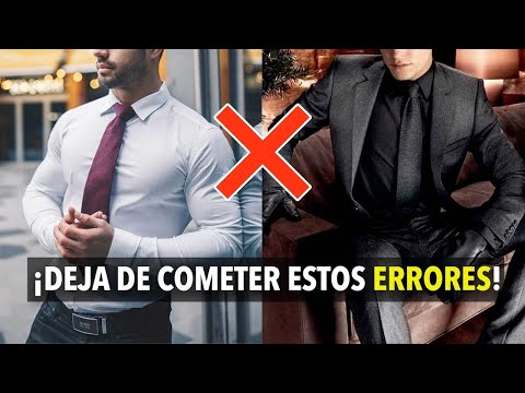 Estos son los errores más comunes de los hombres al vestir