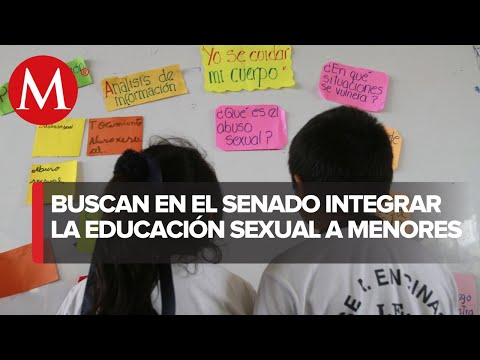 Senado impulsa reforma sobre educación sexual integral para menores