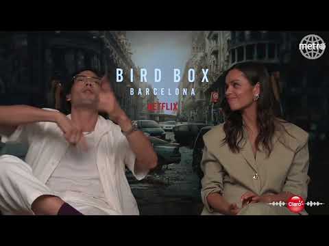 La actriz Georgina Campbell y el actor Diego Calva hablan de Bird Box Barcelona