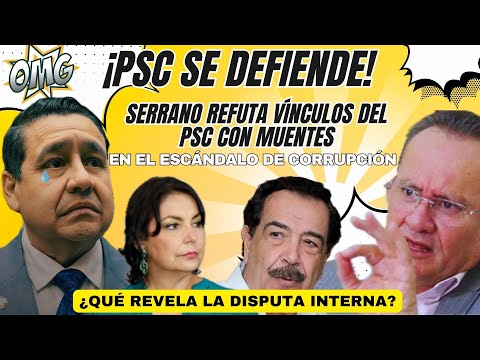 PSC se defiende: Niega vinculación con acusaciones de corrupción en Ecuador