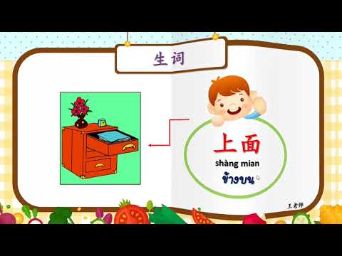 幼儿三：第五课《苹果在上面》อนุบาล3บทที่