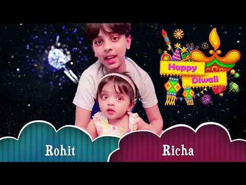 2020 Diwali Greetings from Rohit and Richa