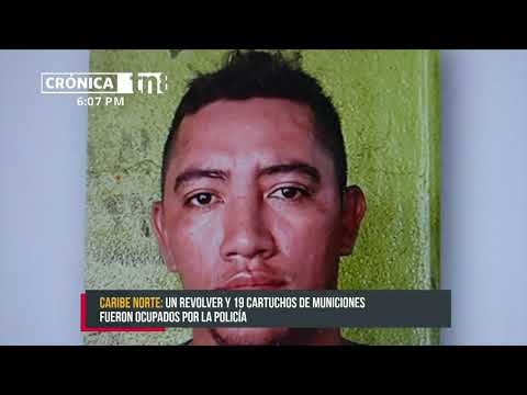 Policía Nacional realiza captura de presunto homicida en Bonanza - Nicaragua