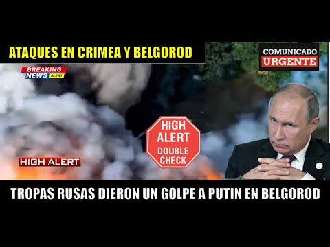 URGENTE! TROPAS RUSAS dieron golpe a PUTIN en Belgorod
