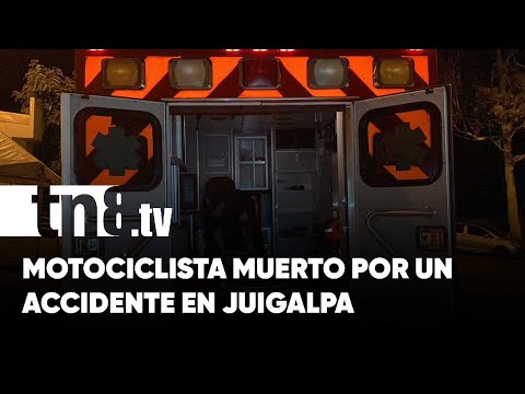 Motociclista perece tras caer a un puente en Comarca Hato Grande, Juigalpa - Nicaragua