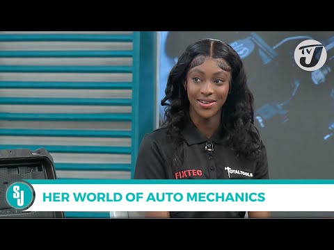 Her World of Auto Mechanics | TVJ Smile Jamaica