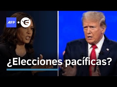 Biden dice que no sabe si las elecciones estadounidenses serán pacíficas A