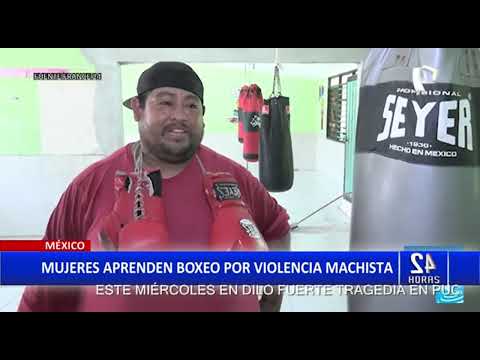 México: Mujeres aprenden boxeo para enfrentar la violencia machista