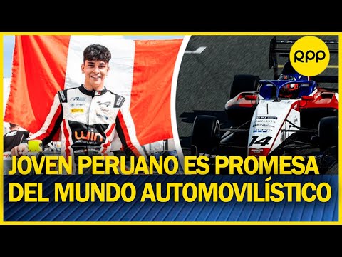 Matías Zagazeta, joven peruano que debutó en la Fórmula 3 y aspira a llegar a la F1