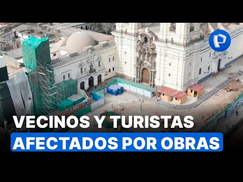 Municipio de Lima y Congregación Franciscana en disputa por obras en plazuela San Francisco