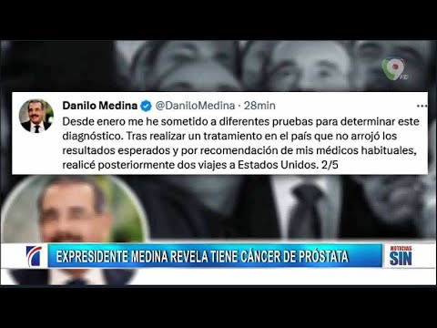 Abinader da mensaje de aliento a Danilo Medina tras anunciar que tiene cáncer/Emisión Estelar SIN