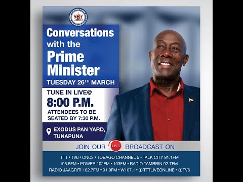 Conversations With The Prime Minister - Tuesday March 26th 2024